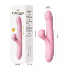 Lilo Vibrador Ponto G Com Vai e Vem e Clitóris com 10 Modos de Vibração e Pulsação VipMix - Diamondsexshop - Encontre os melhores Produtos de Sex Shop
