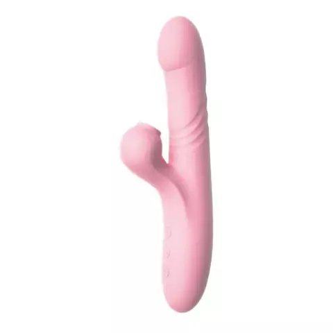 Lilo Vibrador Ponto G Com Vai e Vem e Clitóris com 10 Modos de Vibração e Pulsação VipMix