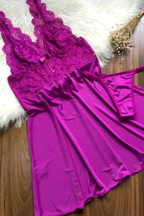 Camisola de Liganete e Renda