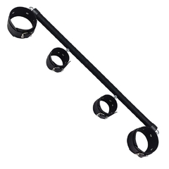 Separador Duo com Algema e Tornozeleira Linha Sado La Pimienta