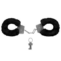 Algema de Metal Pelúcia Revestida Fur Love Cuffs Sexy - comprar online