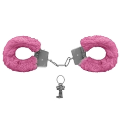 Imagem do Algema de Metal Pelúcia Revestida Fur Love Cuffs Sexy