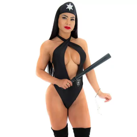 Fantasia Policial Gostosa Star Pimenta Sexy