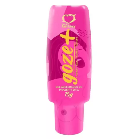 Goze + Acelerador Do Prazer 4 Em 1 Sexy Fantasy 15g