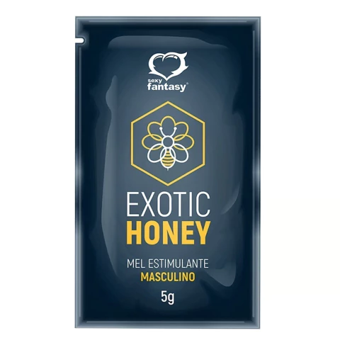 Exotic Honey Gel Estimulante Masculino Sachê 5g Sexy Fantasy