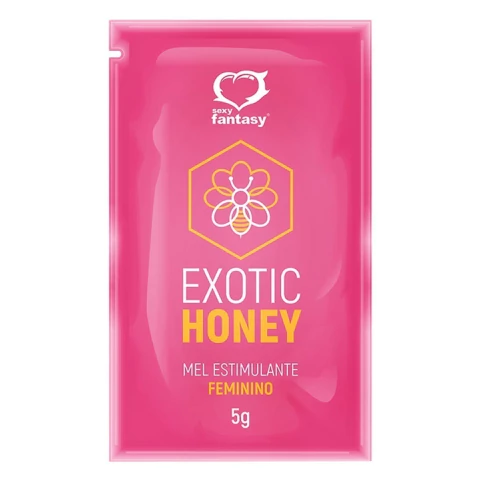 Exotic Honey Gel Estimulante Feminino Sachê 5g Sexy Fantasy