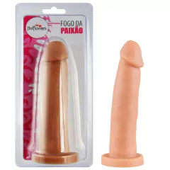 Pênis Borracha Fogo Da Paixão 16 X 3,8Cm Hot Flowers