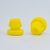 Borrachinha groomet haste com trava - amarelo - comprar online