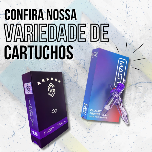 Banner de Materiais para Tatuagem | Equipa Art 