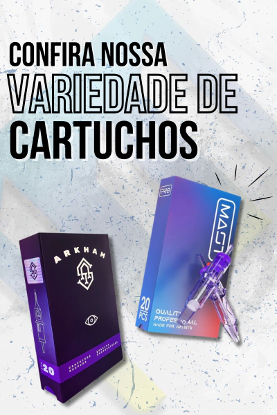 Banner de Materiais para Tatuagem | Equipa Art 