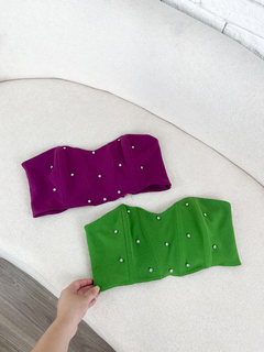 Cropped aspas strass - SCUBA - Loja Lume