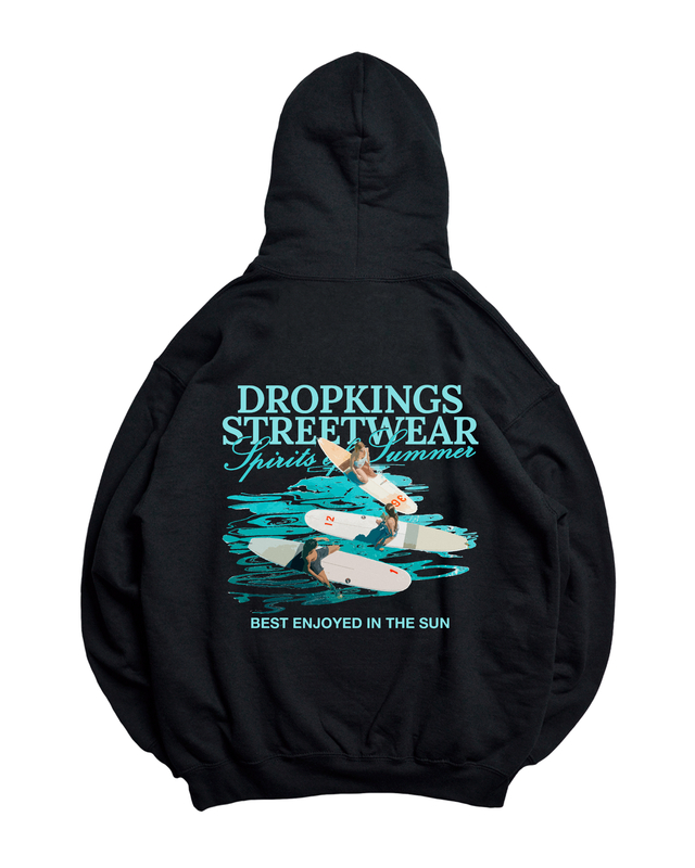 Hoodie Surf Negro thumbnail 2