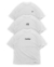 Pack Basic Blanco (3 REMERAS)
