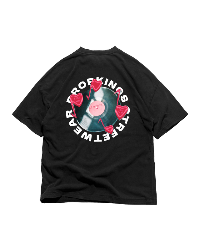 Remera Vinyltime Negra thumbnail 2