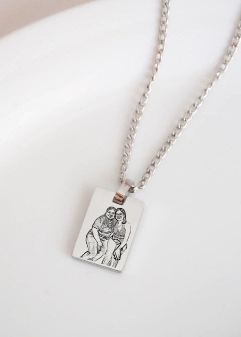 Collar Fotograbado Unisex - comprar en línea