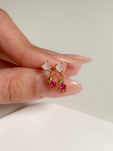 Aretes Mini Osito