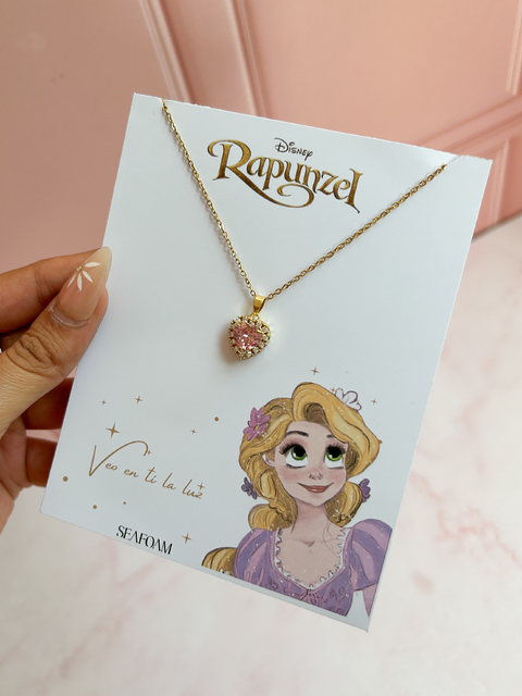 Collar Corazón Rapunzel