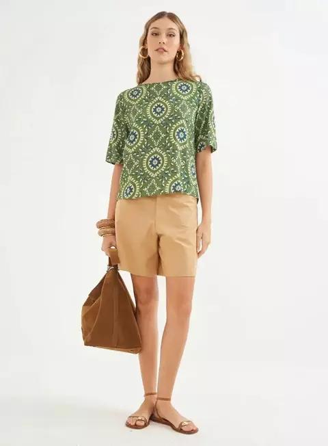 Blusa Estampada Tapestry Colcci - comprar online