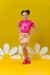 Conjunto Dia a Dia Rosa Flamingo