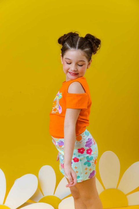 Conjunto Dia a dia Laranja