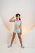 Conjunto mocinha Top/calcinha box - comprar online