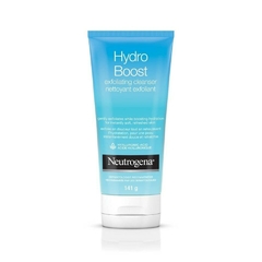 Gel exfoliante facial Neutrogena Hydro Boost ácido hialurónico 141 g