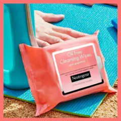 TOALLITAS LIMPIADORAS NEUTROGENA OIL FREE ÁCIDO SALICÍLICO 25 PZS - tienda en línea