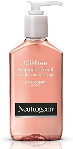 Gel Limpiador Facial Neutrogena Oil free Toronja Ácido Salicílico 177 ml