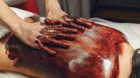 Exfoliación con Café Organico y Chocolate: Cuerpo completo