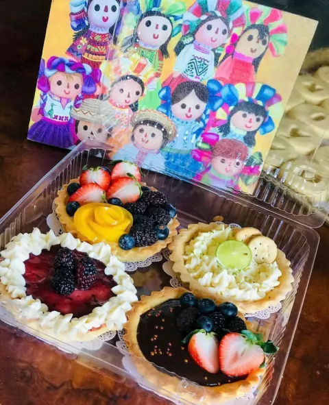 Caja de 4 tartaletas medianas