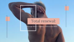 Total Renewal: Massage 65 Minutos + Limpieza/Hidratación Facial - GO