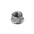 PORCA DE EIXO DIANTEIRO E TRASEIRO 9MM COM FLANGE | 8182
