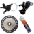 KIT 12V GTS ALAVANCA + CAMBIO TRASEIRO + CASSETE 11/50 + CORRENTE | KIT-000004