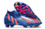 Chuteira Adidas Predator Edge+ FG Campo - Azul e Rosa