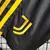 Imagem do Kit Infantil Juventus I 23/24 Adidas - Preto, Branco e Amarelo