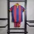 Kit Infantil Barcelona I 10/11 Nike - Azul e Grená na internet
