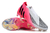 Chuteira Adidas Predator Edge+ FG Campo - Branca e Rosa - comprar online