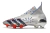 Chuteira Adidas Predator Freak+ FG Campo - Prata e Vermelha - loja online
