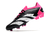Chuteira Adidas Predator Accuracy.1 Low FG Campo - Preta e Rosa - loja online