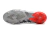 Chuteira Adidas Predator Freak.1 Low FG Campo - Branca, Cinza e Vermelha
