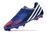 Chuteira Adidas Predator Edge Lethal Zones.1 FG Campo - Azul e Laranja - loja online