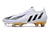 Chuteira Adidas Predator Edge.1 Low FG Campo - Branca e Dourada - Tiger Sports | A Loja dos Torcedores e Amantes do Futebol!