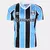 Camisa Grêmio I 24/25 Torcedor Umbro - Azul Celeste e Preta