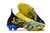 Chuteira Adidas Predator Freak.1 FG Campo - Amarela, Azul e Preta "Wolverine"