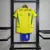 Kit Infantil Brasil I 2002 Nike - Amarelo e Azul