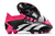 Chuteira Adidas Predator Accuracy.1 FG Campo - Preta e Rosa