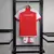 Kit Infantil Internacional I 24/25 Adidas - Vermelho e Branco