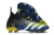 Chuteira Adidas Predator Freak+ FG Campo - Amarela, Azul e Preta