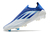 Chuteira Adidas X Speedflow+ FG Campo - Branca e Azul - loja online