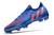 Chuteira Adidas Predator Edge.1 Low FG Campo - Azul e Vermelho - loja online